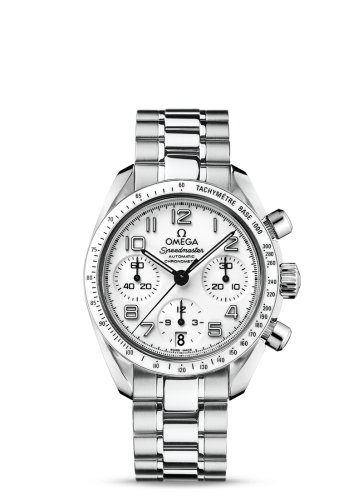 Omega Speedmaster Date 38 Stainless Steel / White / Bracelet